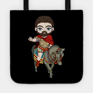 Meditations of a Philosopher-King: A Reverent Design Honoring the Stoic Wisdom of Emperor Marcus Aurelius Tote