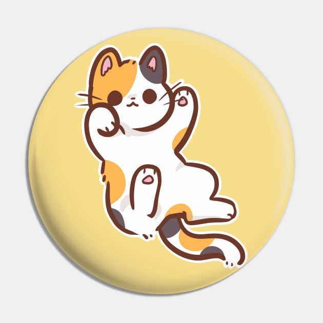 Calico cat Pin by nekomachines