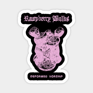 Raspberry Bulbs Tribute Shirt Magnet