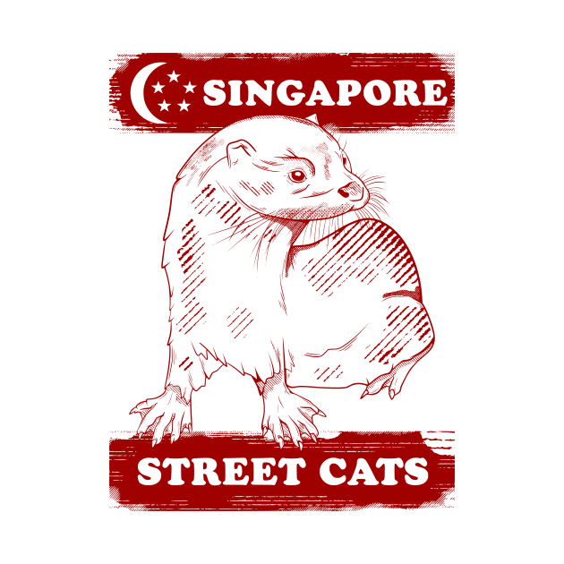 Otters funny Singapore by LICENSEDLEGIT