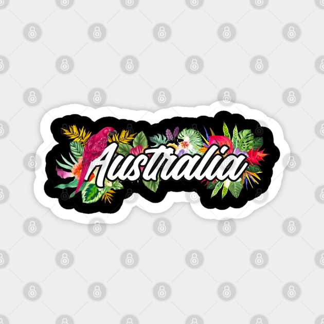 Australia trip. Perfect present for mom mother dad father friend him or her Magnet by SerenityByAlex