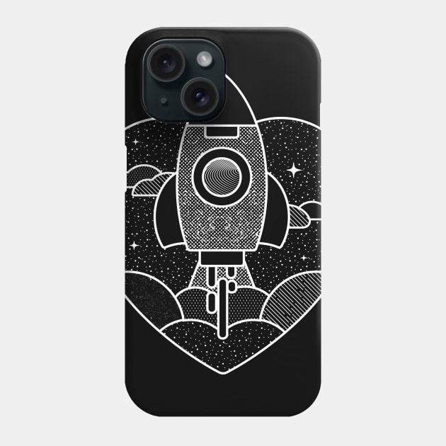 Love Space Phone Case by Johann Brangeon