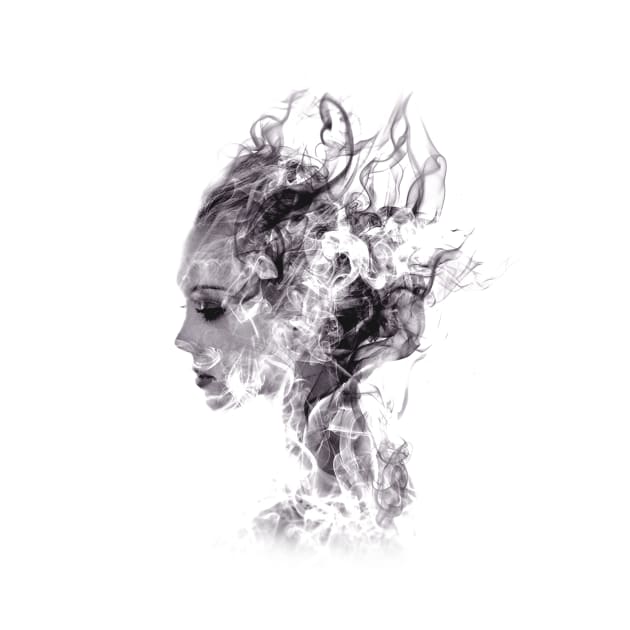 Smoke Woman by hitext