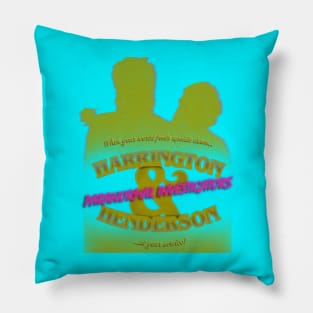 Harrington & Henderson (Neon) Pillow