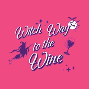 Witch way to the wine T-Shirt