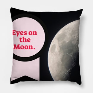 Eyes on Moon Pillow