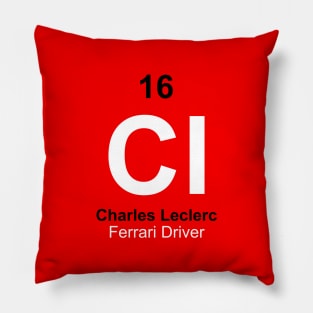 Charles Leclerc Driver Element Pillow