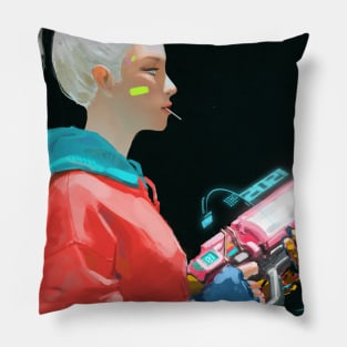 Bold Neon Punk - T1-Na Pillow