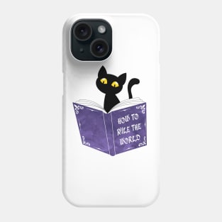 Funny Cat Reading Phone Case