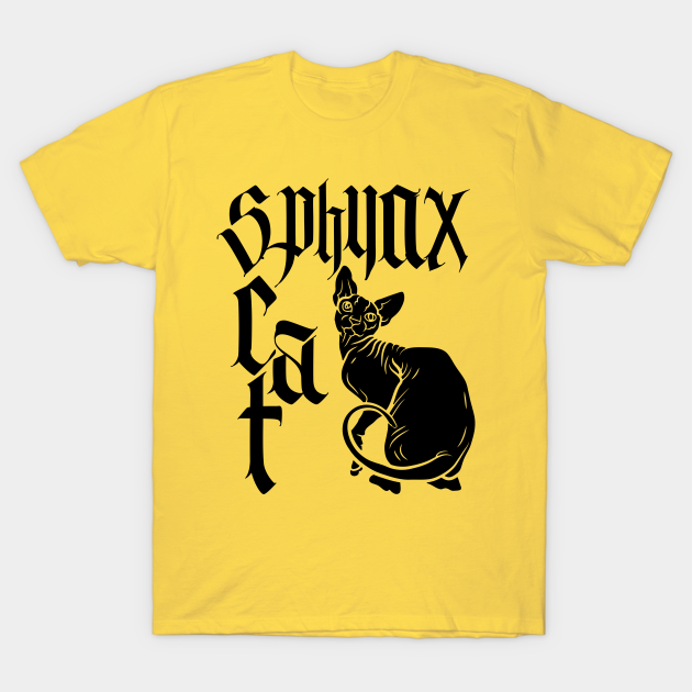 Discover Gothic Sphynx Cat - Sphynx Cat - T-Shirt
