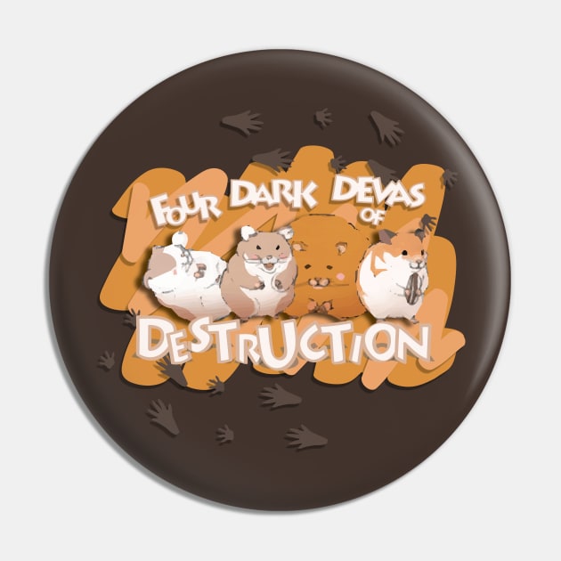 Four Dark Devas of Destruction Pin by nsissyfour