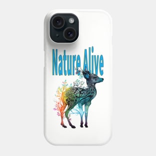 Baby Deer in Nature Art Phone Case