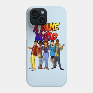 Same World Illustration Meme Phone Case