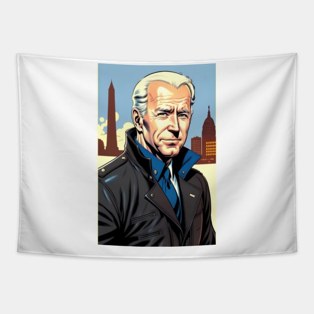 JOE BIDEN 17 Tapestry by truthtopower