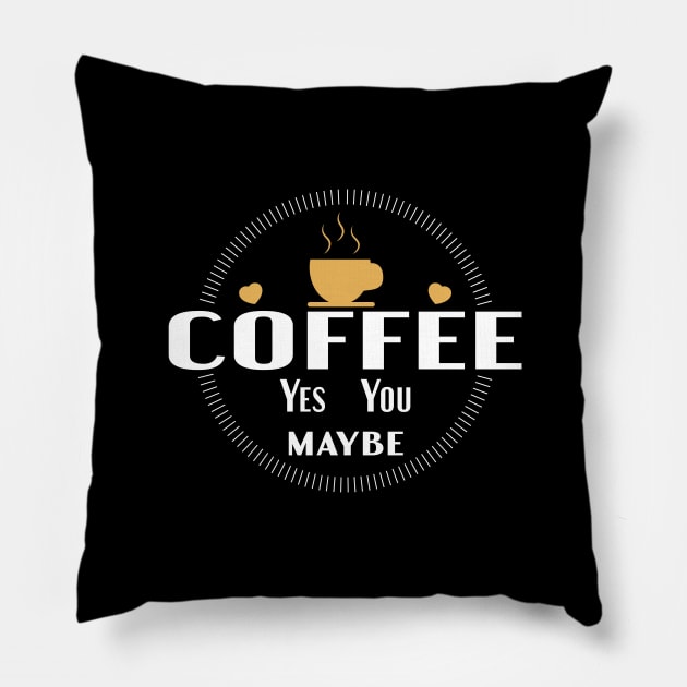 Coffee is for Closers Pillow by designnas2