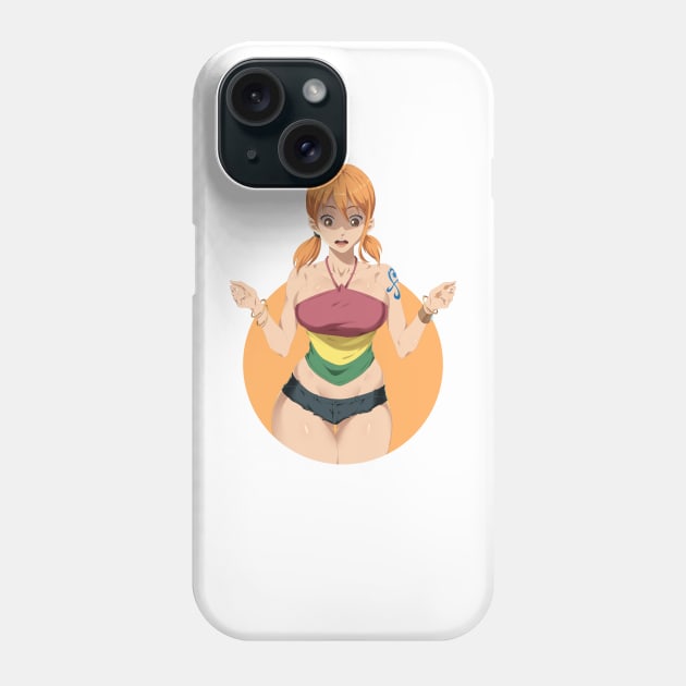 Nami // One Piece Strong World Phone Case by StayAlivePlz