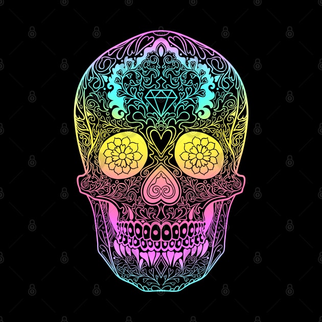 Sugar skull by OccultOmaStore