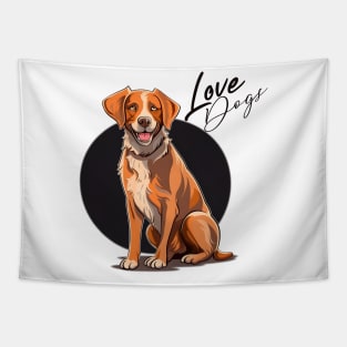 Cute Australian Shepherd Tapestry