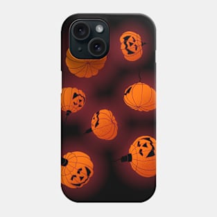 Halloween Light Pumpkins Phone Case