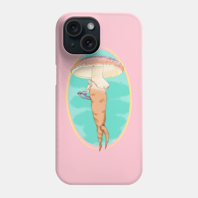 Mushrot/Carroom Phone Case by Shirts For Torsos