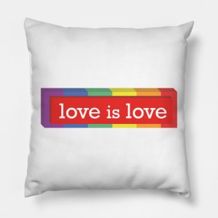 Love is Love - Box Design #PRIDE Pillow