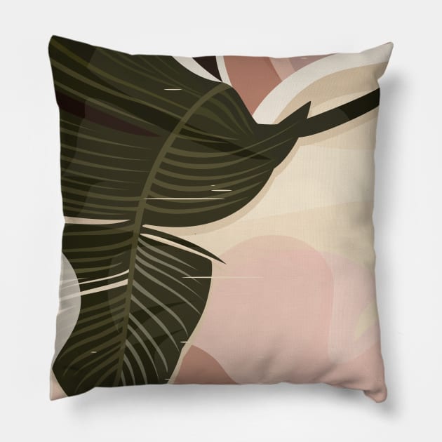 Nomade Mood Illustration Pillow by matise