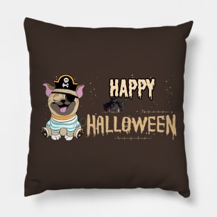 Paws for Pirate Booty: Happy Halloween Tee Pillow