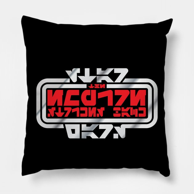 EPISODE V (AuraBesh Style) Pillow by LeftCoast Graphics