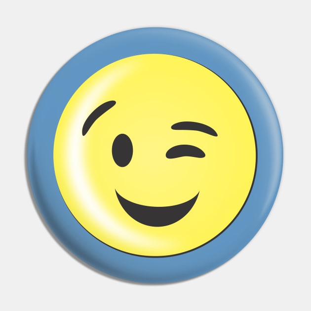 Smile Emoticon Pin by MichelMM