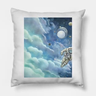 Lost Astronaut Pillow