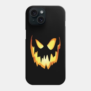 Jack-o'-Lantern Face Phone Case