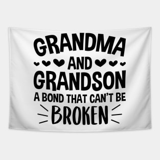 Grandma and Grandson a Bond That Can't be Broken Tapestry