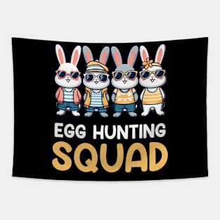 Egg Hunting Squad Tapestry