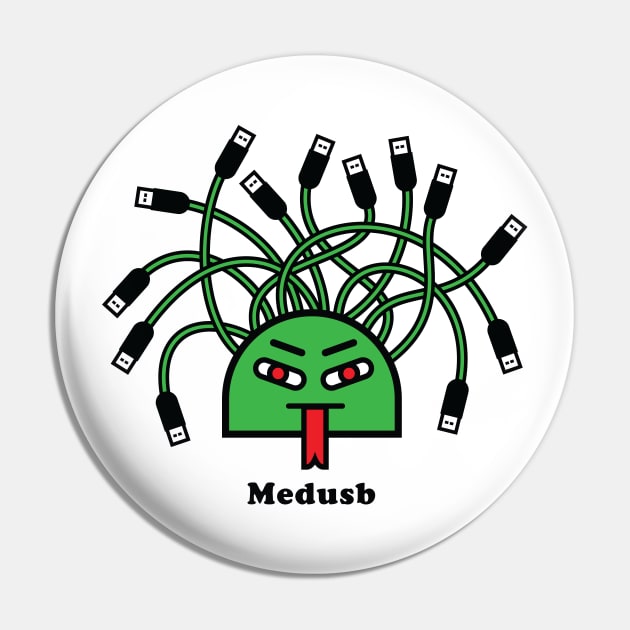 Medusb Pin by IanSullivanCant