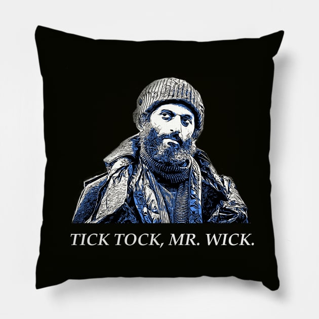 Tick Tock Man - Jason Mantzoukas Pillow by Charissa013