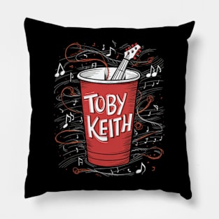 Toby Keith's iconic red Solo cup Pillow