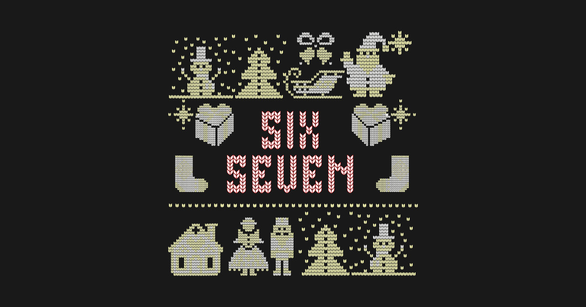 Festive Seven Happy Meme 2025 Rizzmas Skibidi Six Holiday - Skibidi ...