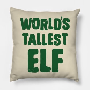 World's Tallest Elf Pillow