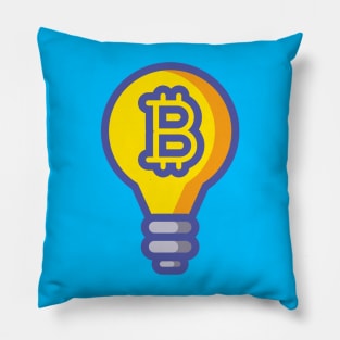 BITCOIN IS THE IDEA Pillow