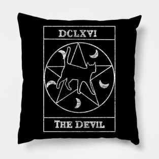 The Devil Card Pillow