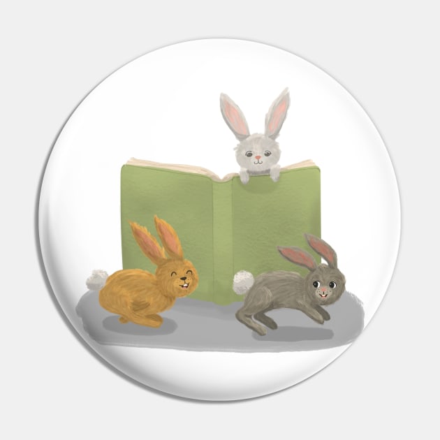 Bunny Games Pin by AllWriteHere