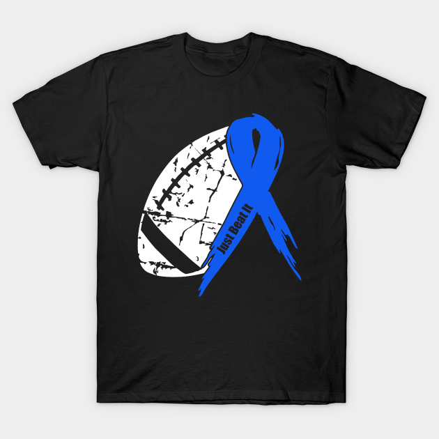 Ankylosing Spondylitis Awareness Football Ribbon - Ankylosing Spondylitis - T-Shirt