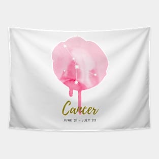 Cancer Zodiac Artprint Illustration Poster Drawing Art Print Constellation Astrology Tapestry