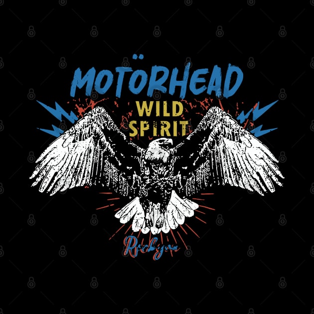 motorhead wild spirit by akhirnya pattern