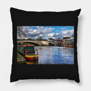 Caversham Bridge in Reading Pillow