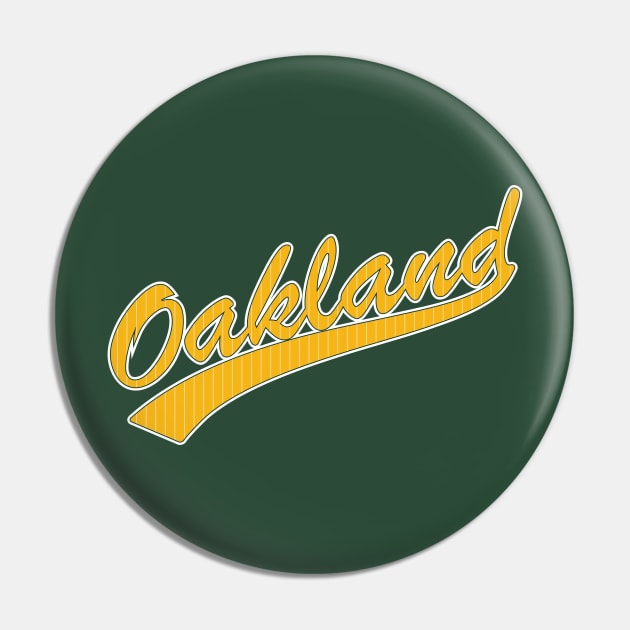 Oakland Pin by Nagorniak