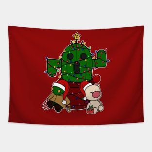 Christmas Cactuar 2.0 Tapestry