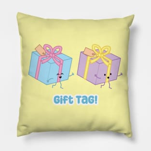 Gift Tag! | by queenie's cards Pillow