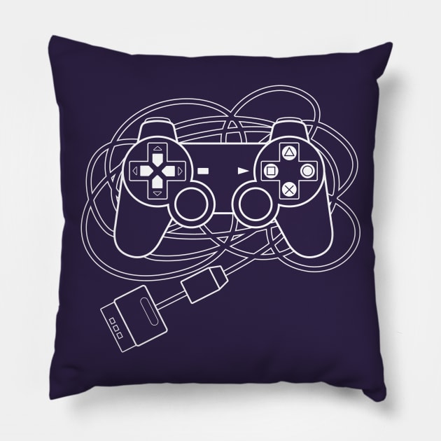 PADS OF JOY series - Playstation 2 Pillow by dwaer