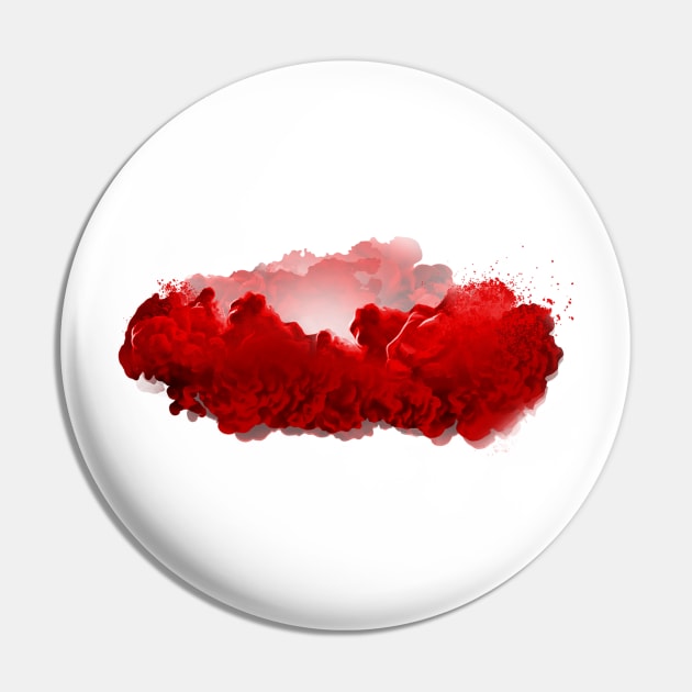 Red Smoke Pin by DieyDaiana